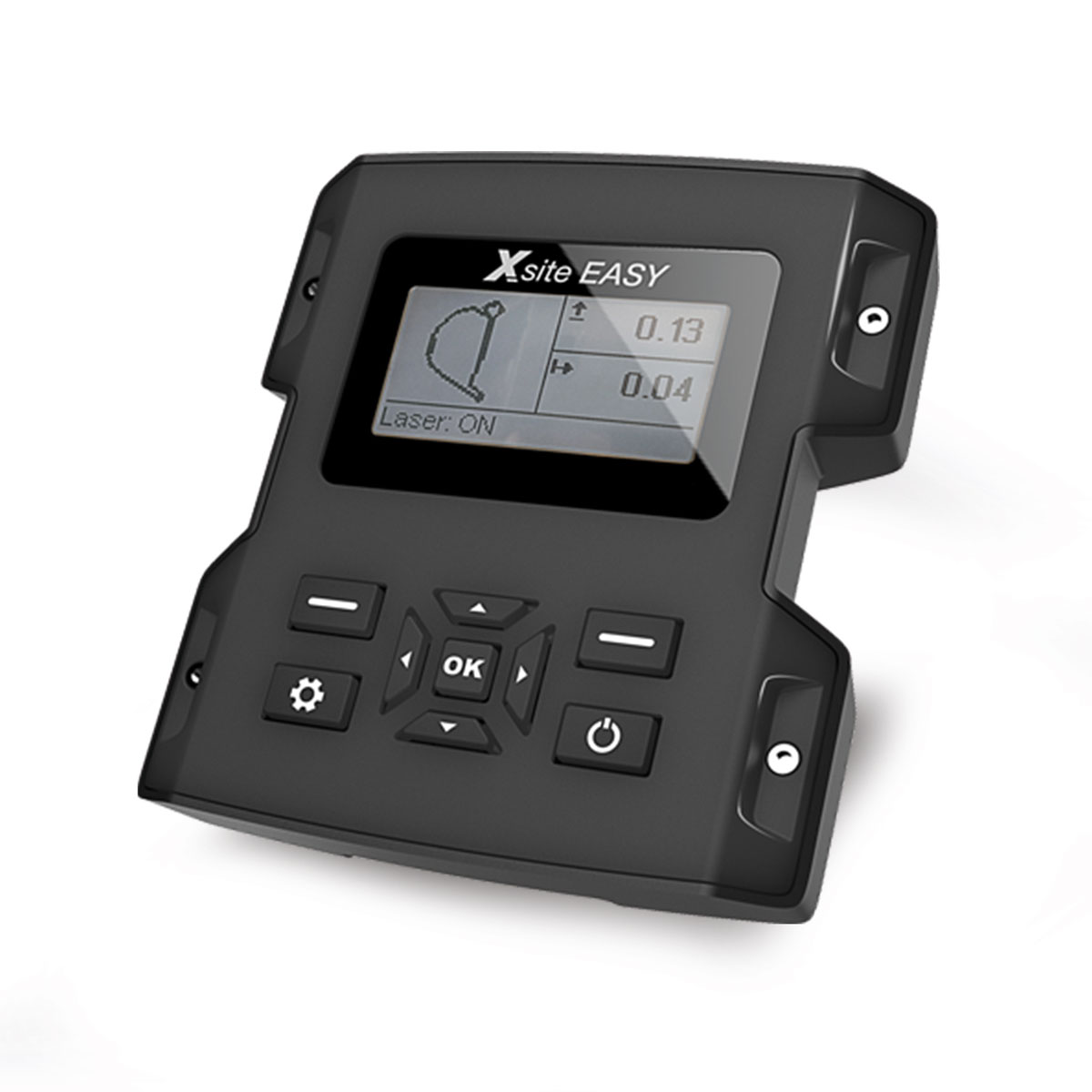 MOBA Xsite EASY Bedieneinheit mit Display, Pfeiltasten und OK-Taste.