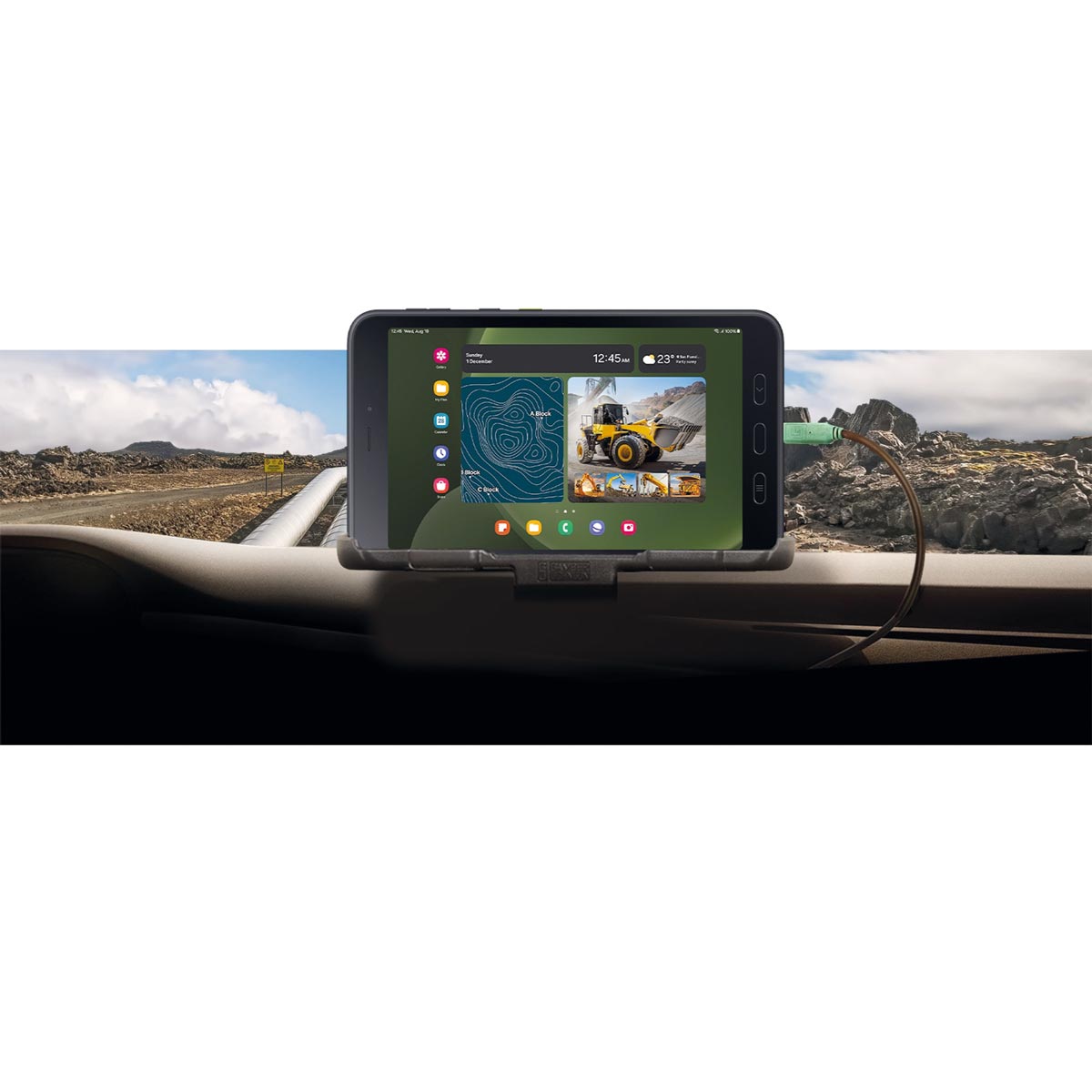 Rugged Tablet Galaxy Tab Active 5, 8 Zoll, für Android, von Samsung