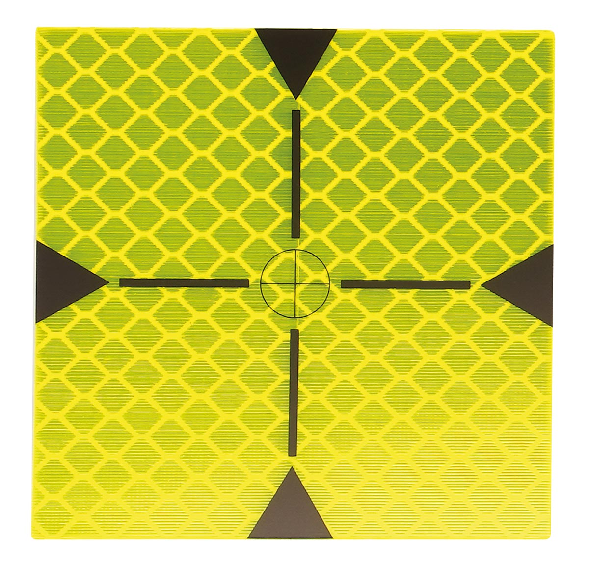 Reflexzielmarken 60x60 mm GELB von Rothbucher Systeme