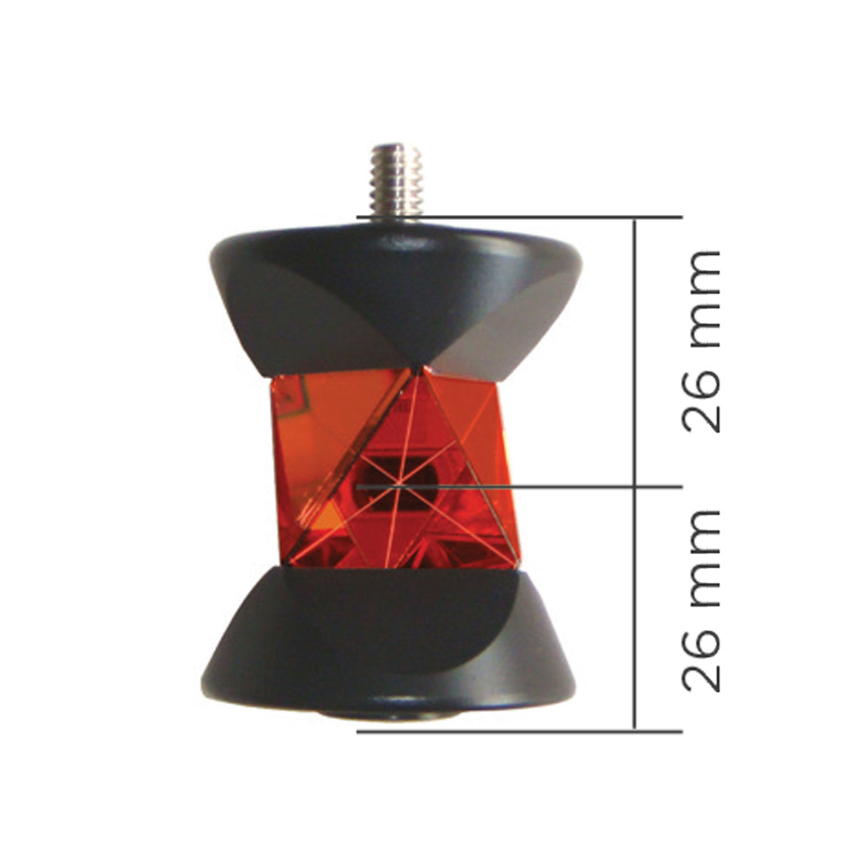 360° Miniprisma Typ Leica GRZ101 mit Stab