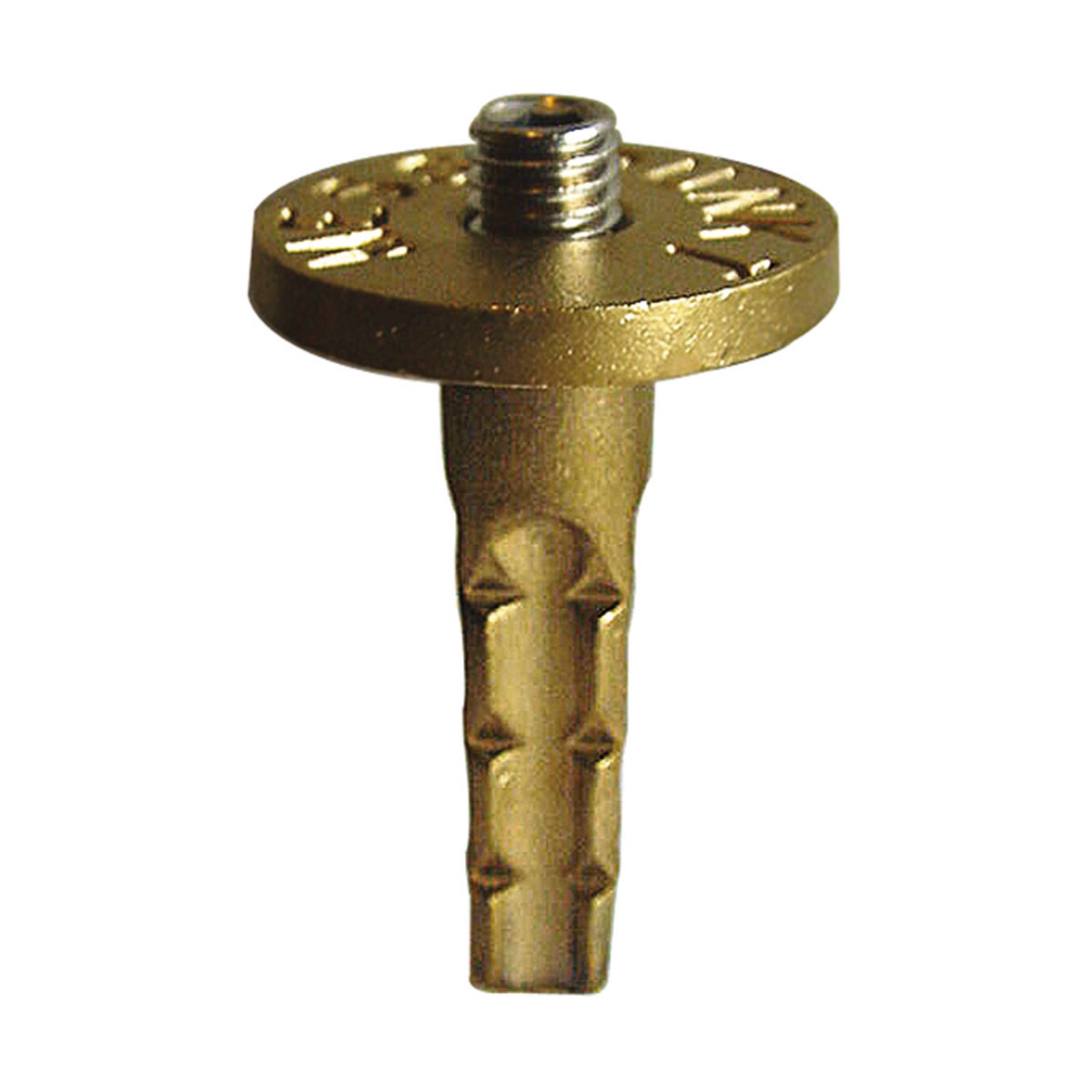 Wandbolzen mit M8-Gewinde, aus Messing, Kopf-Ø 30 mm, Länge 46 mm Wandbolzen mit M8-Gewinde, aus Messing, Kopf-Ø 30 mm, Länge 46 mm