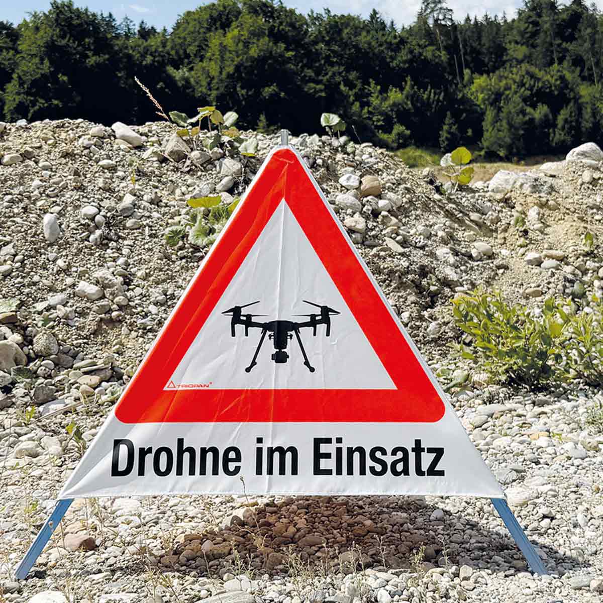 Faltsignal Drohne von Triopan