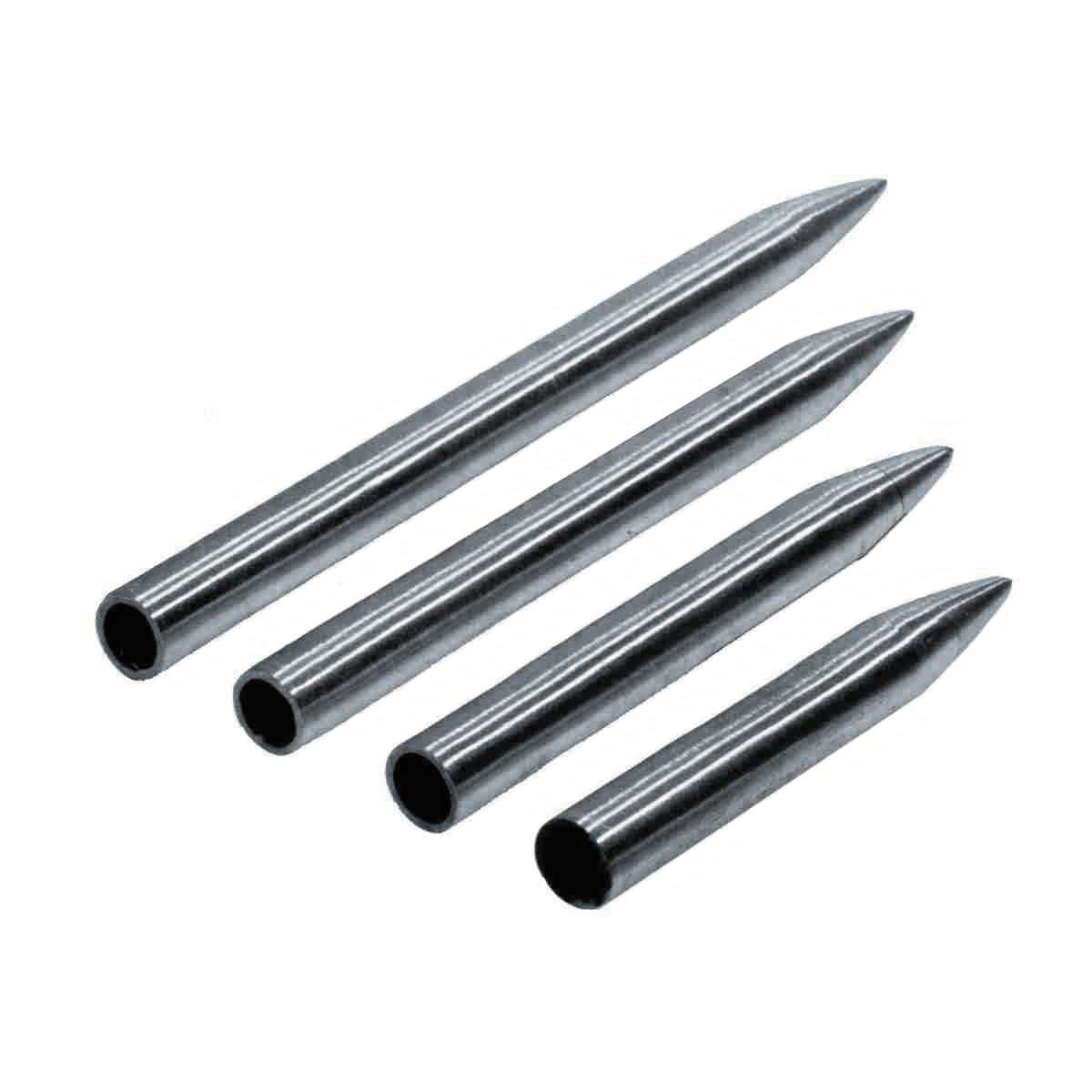 Eisenvermessungsrohre 1/2 Zoll - 250 mm, mit Stahlspitze