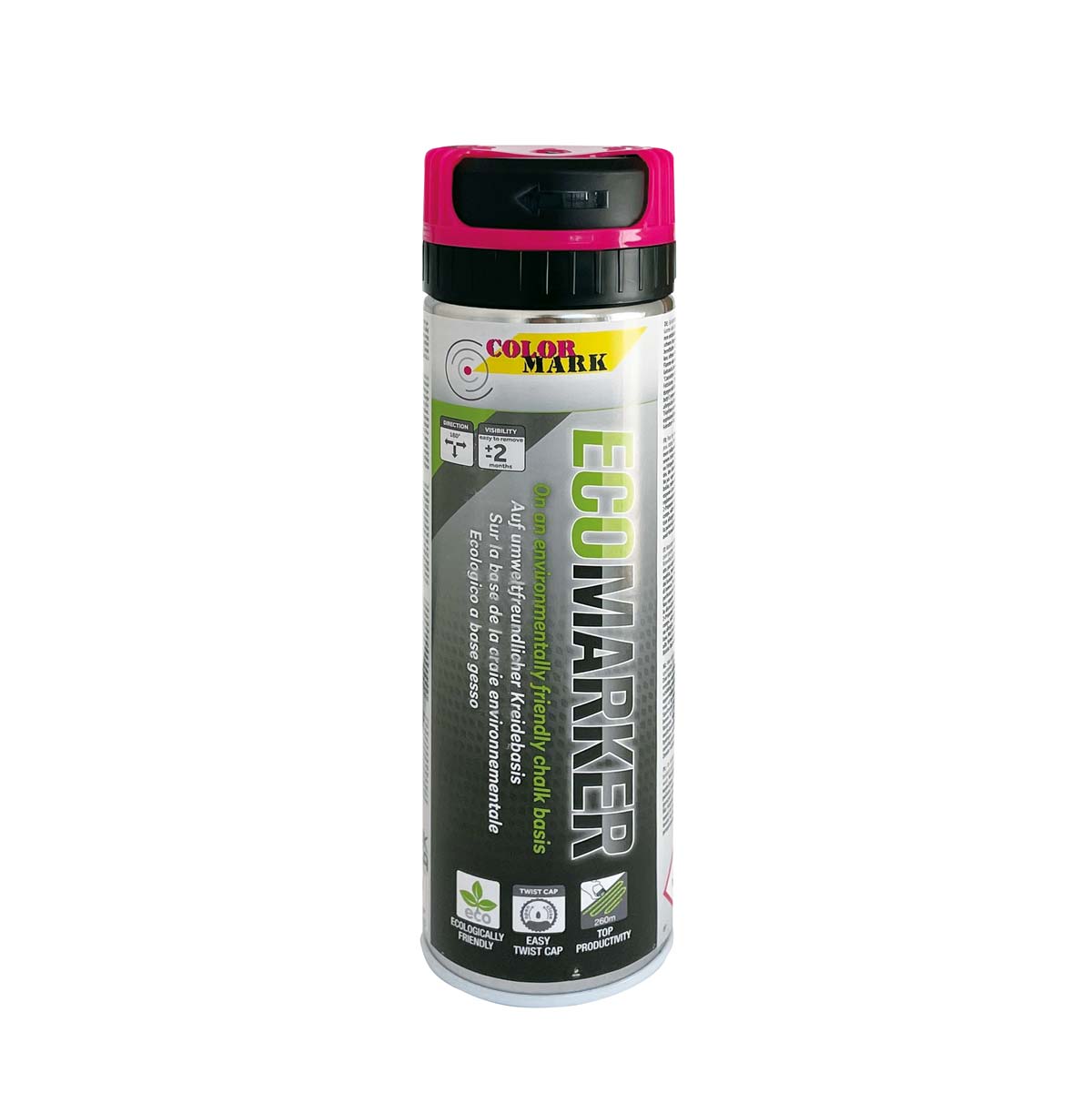 Markierfarbe "Ecomarker", pink Inhalt 500 ml - Kreidespray