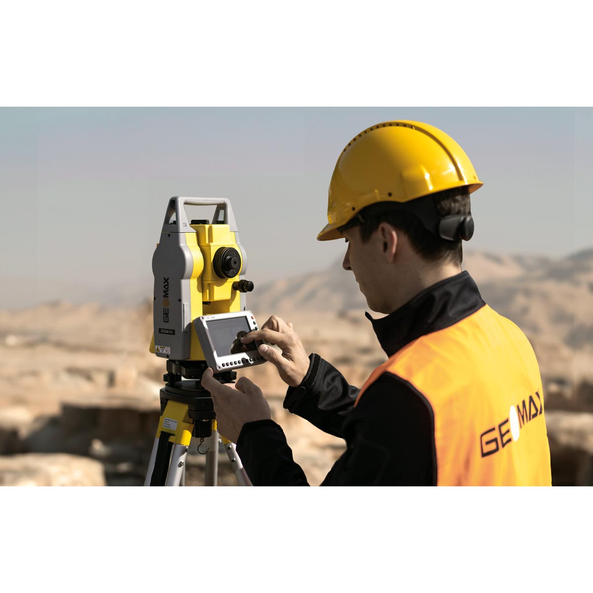Manuelle Android-Totalstation Zoom45 von GeoMax