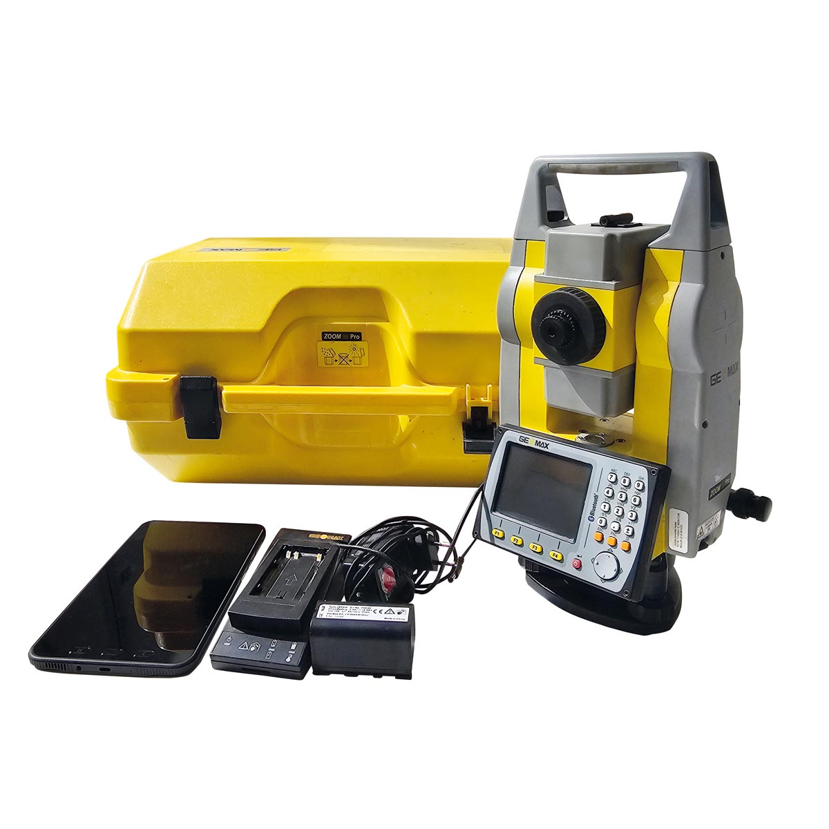Gebrauchtgerät Totalstation Zoom35 2" von GeoMax im Set