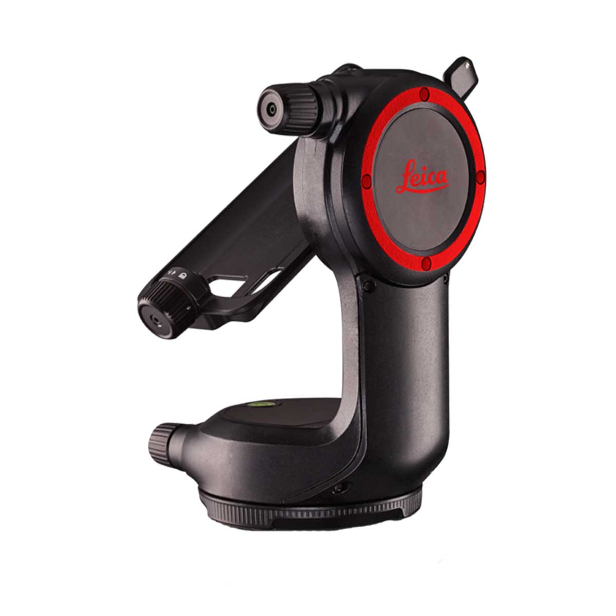 Zubehör: Robuste Halterung (Adapter) des Leica BLK3D für die Montage auf Messpunkten oder Stativen.