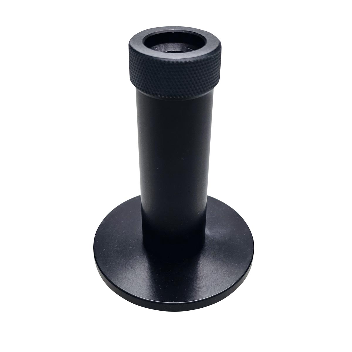 Breiter Prismenstabfuß (Tellerfuß) aus Aluminium 64 mm Ø, für weiche Böden von proNIVO Breiter Prismenstabfuß (Tellerfuß) aus Aluminium 64 mm Ø, für weiche Böden von proNIVO