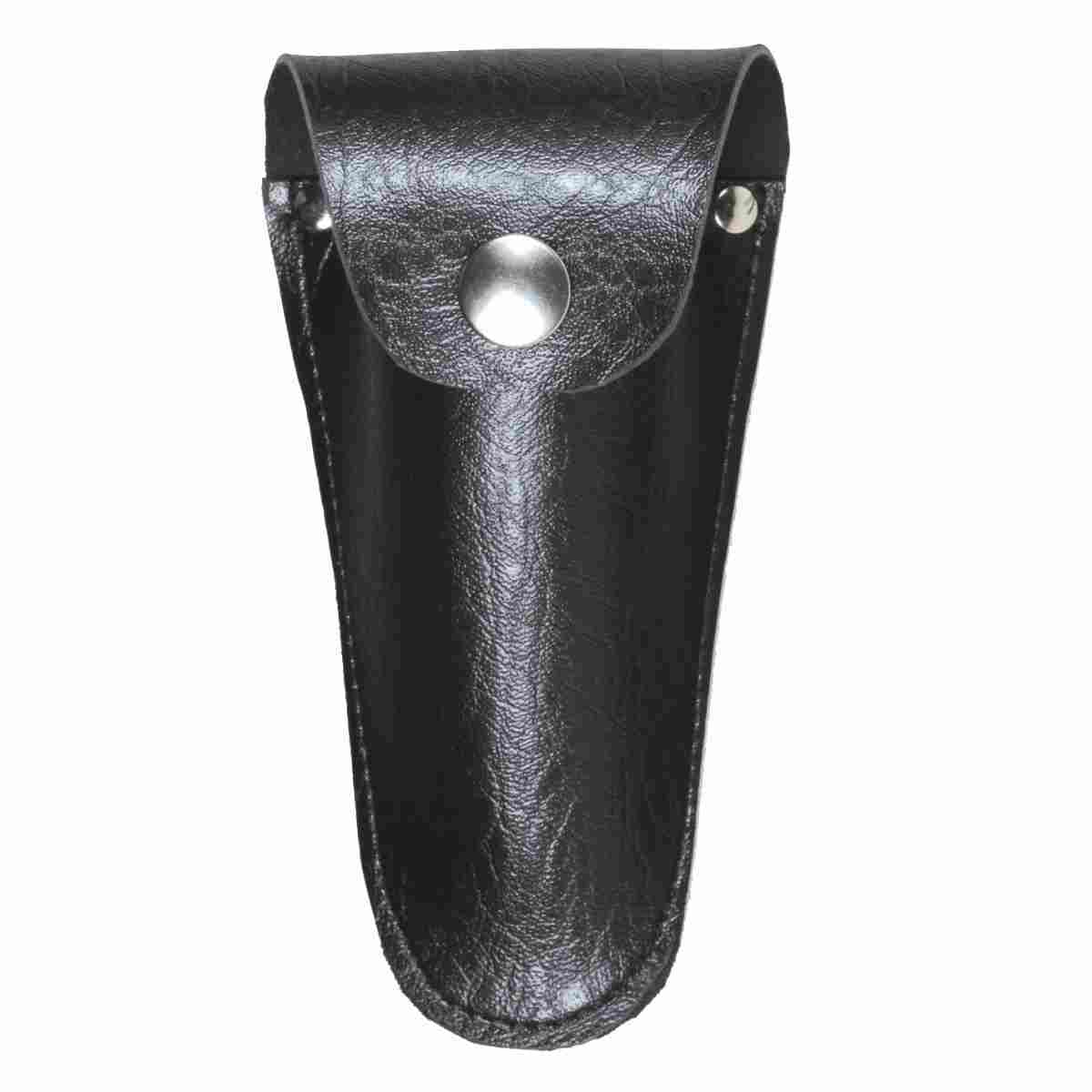 Lederetui mit Druckknopf (Gürtelbehälter) Lederetui mit Druckknopf (Gürtelbehälter)