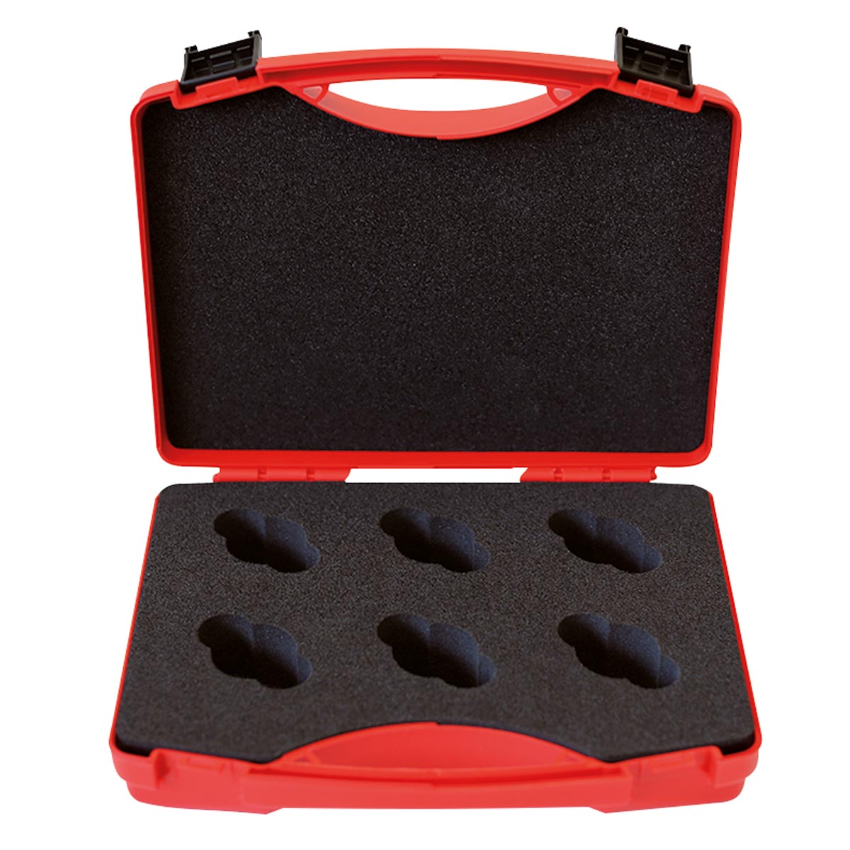 Transportkoffer für Kugelprismen und Basen mit Starkmagnet