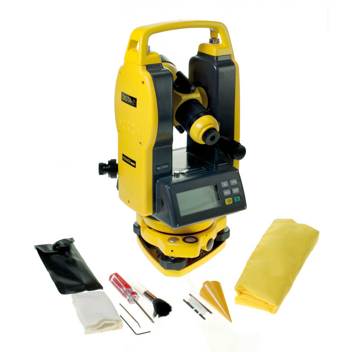 Theodolit Digital mit 2 Displays Genauigkeit 5"