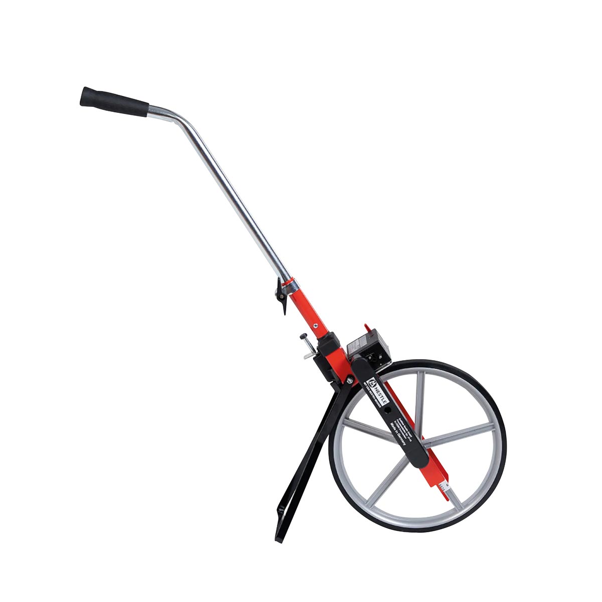 Eichfähiges Präzisions Messrad MR-41 mit Speichenrad und Tasche von Nestle Eichfähiges Präzisions Messrad MR-41 mit Speichenrad und Tasche von Nestle