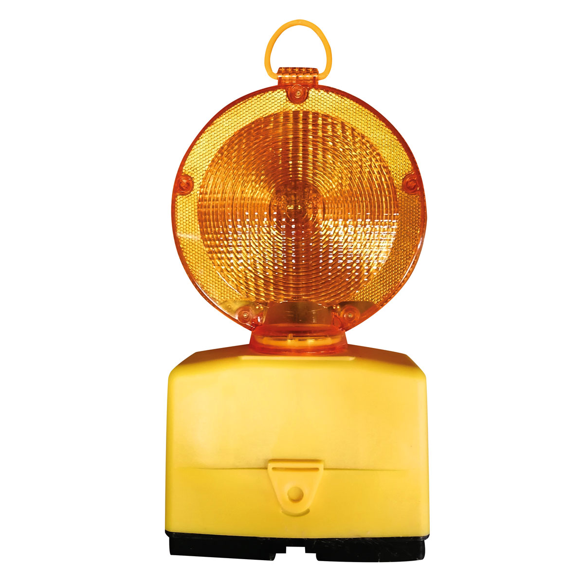 Nitra-Elektronenblitzleuchte LED zweiseitig gelb m. Halter - Nachteinsatz Nitra-Elektronenblitzleuchte LED zweiseitig gelb m. Halter - Nachteinsatz