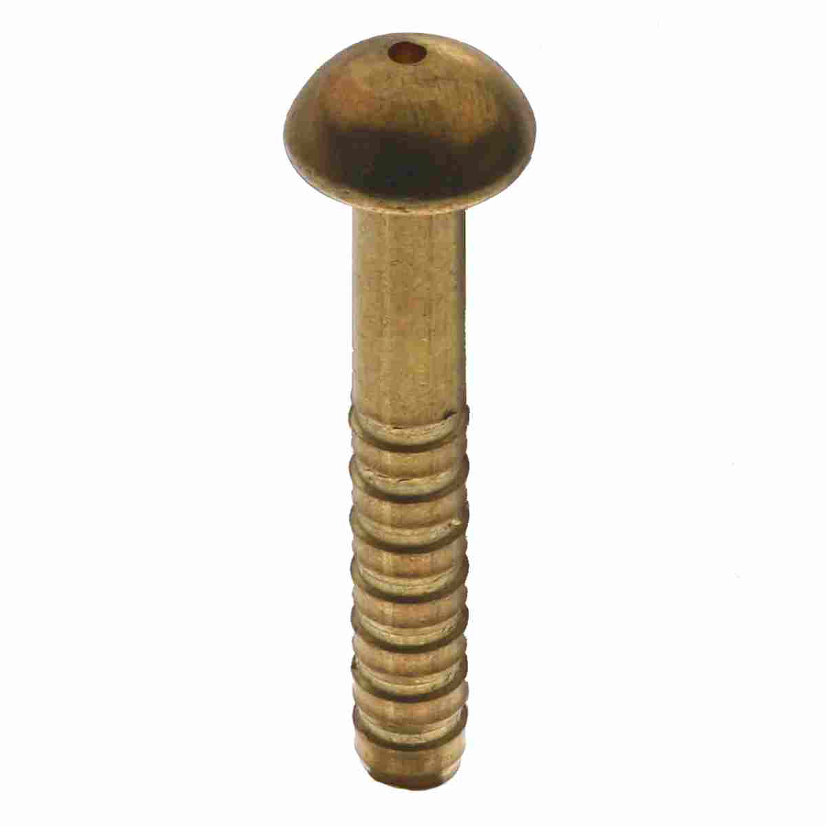 Bolzen aus Messing, ZENTRIERUNG Kopf-Ø 20 mm, Bohr-Ø 10 mm, Länge 70 mm