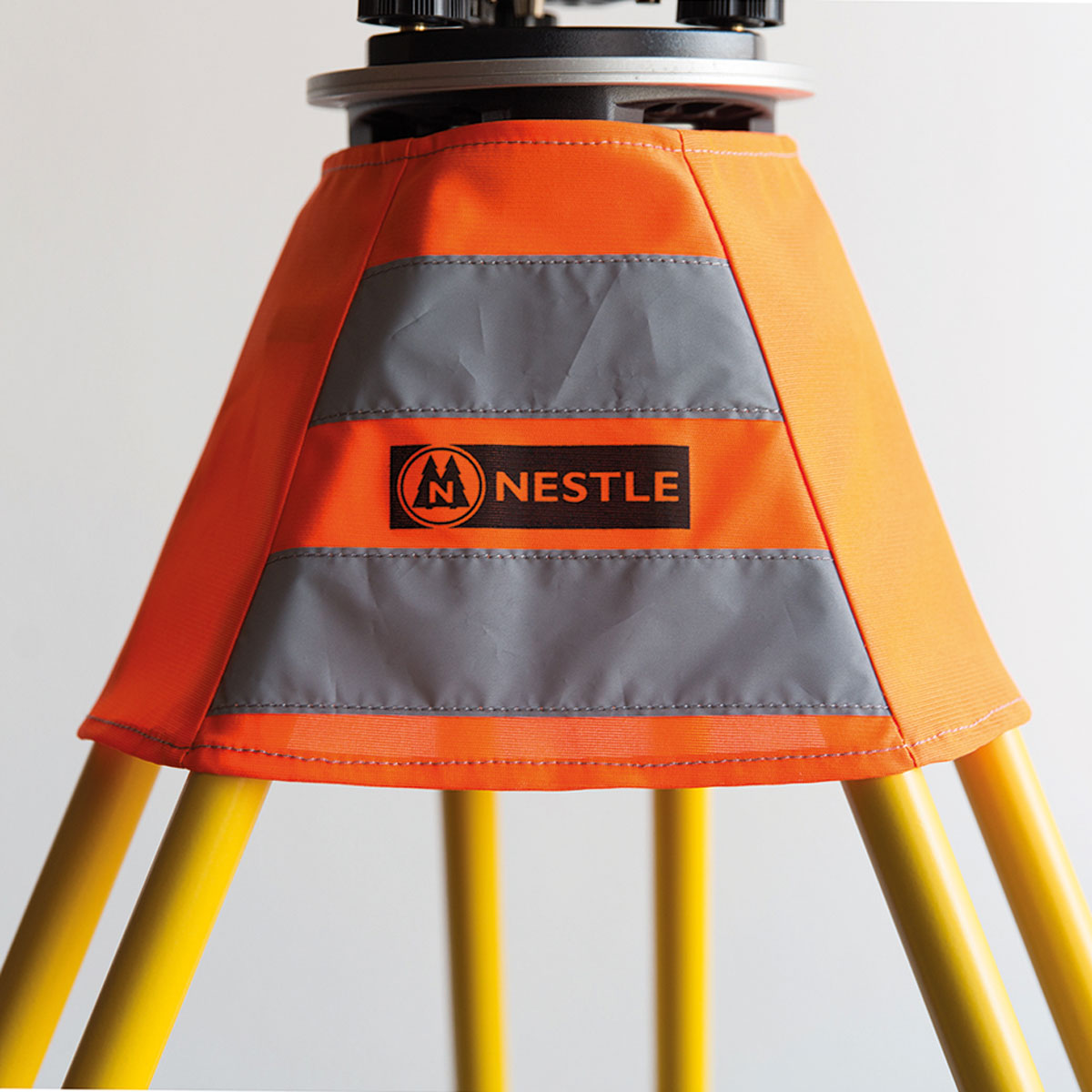 Stativ-Warnkilt, leuchtorange passend zum Nestle-Stativ