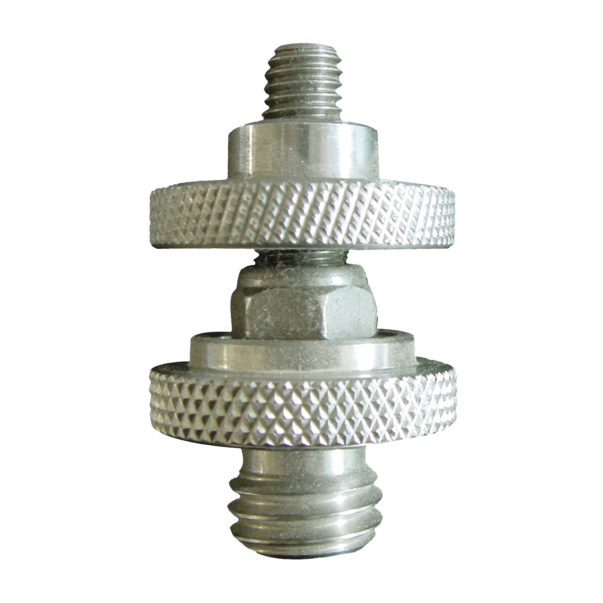 Wandadapter B-WA30 aus Edelstahl mit 5/8"-Außengewinde und M8-Außengewinde