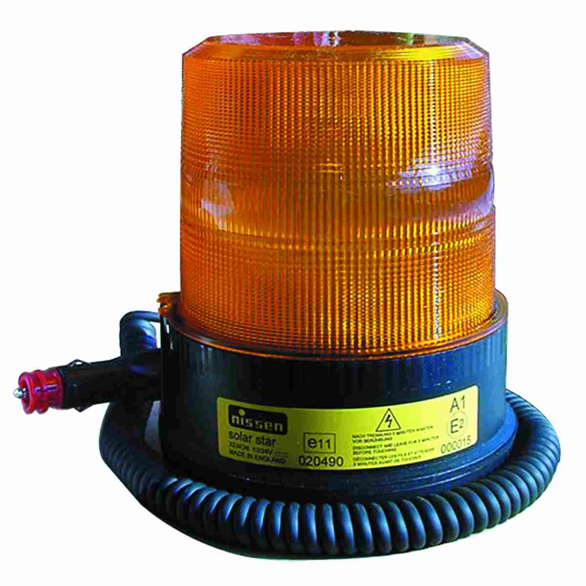 Solar Star 12/24 V, Doppelblitz gelb, mit Magnethalterung