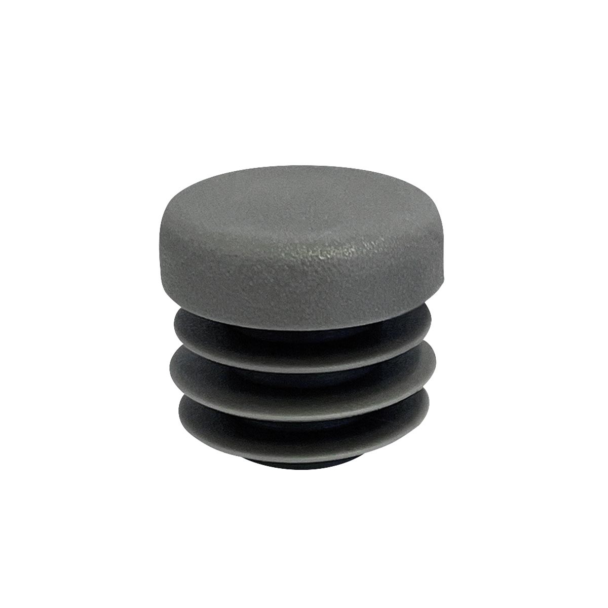 Abschluss-Stopfen GL 18 1/2" Ø 18 mm, grau