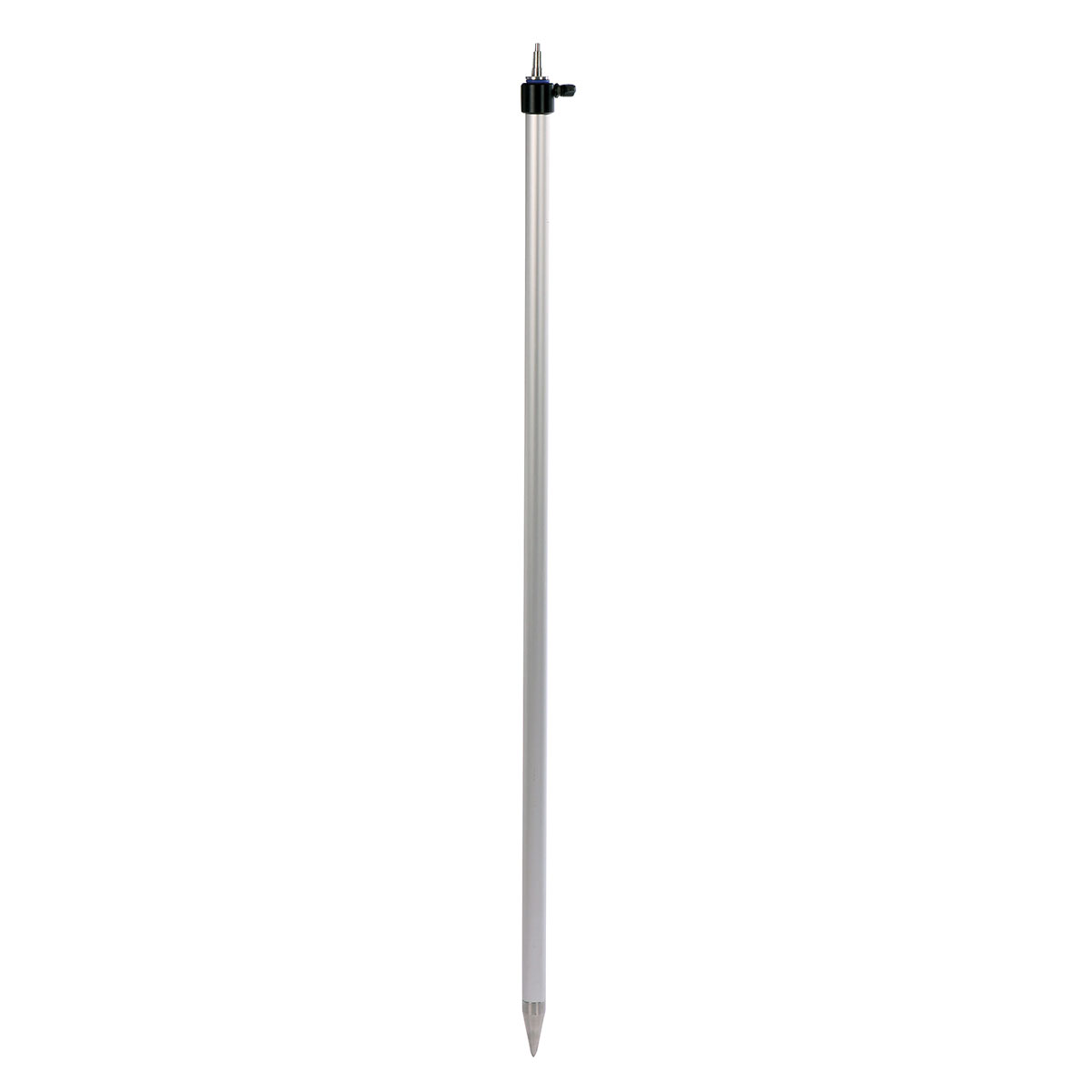 Lotstab aus Aluminium für Winkelprismen, 100 bis 180 cm, mit Klemmring und Spitze, von Nestle.