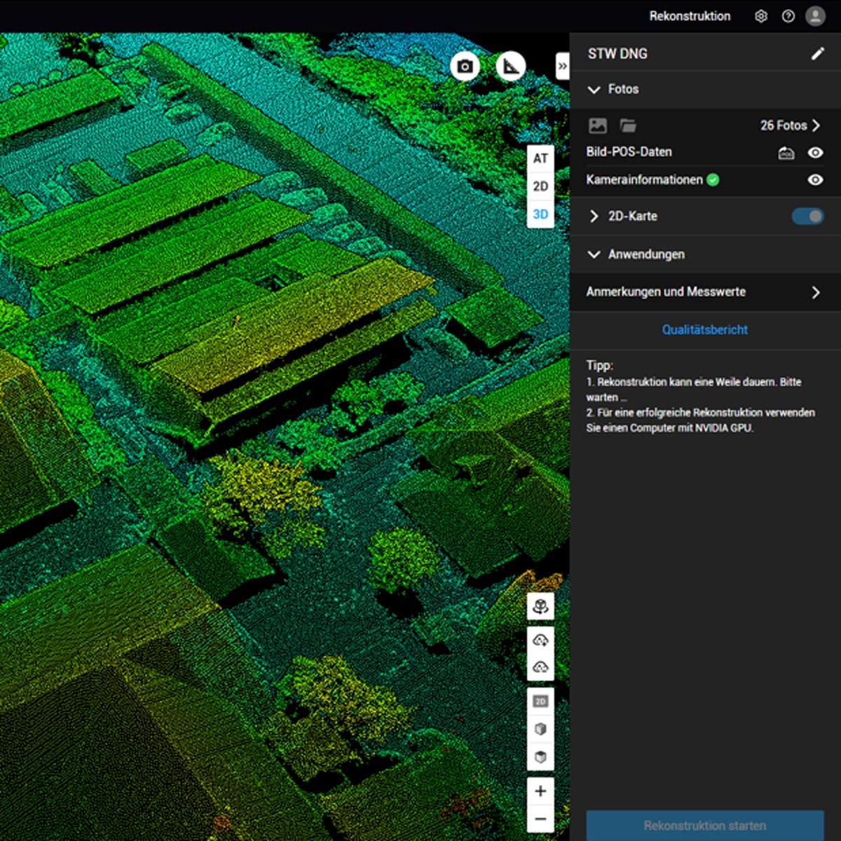 Software Terra Pro von DJI 