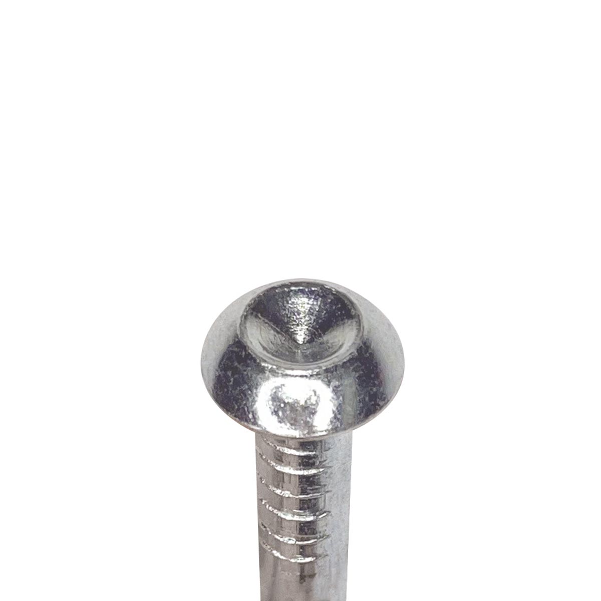 Stahlmessnägel mit halbrundem Kopf und Zentrierung, Länge 50 mm