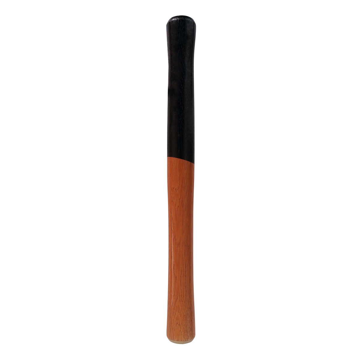 Holzstiel 400 mm mit schwarzem Griffende als Ersatzstiel für den Simplex-Schonhammer.