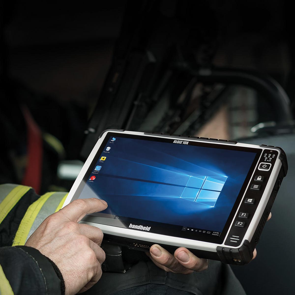 Outdoor Tablet Algiz 10XR mit 10-Zoll-Touchscreen und Windows