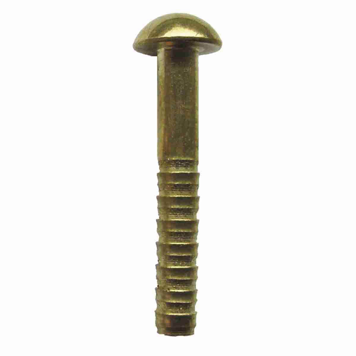 Bolzen aus Messing Kopf-Ø 20 mm, Bohr-Ø 10 mm, Länge 70 mm