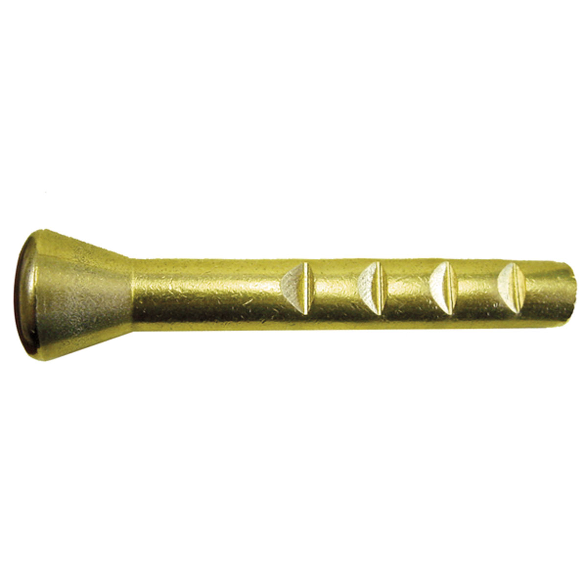 Mauerbolzen aus Messing, Länge 70 mm Kopf-Ø 16 mm Schaft-Ø 9 mm Bohr-Ø 10 mm Mauerbolzen aus Messing, Länge 70 mm Kopf-Ø 16 mm Schaft-Ø 9 mm Bohr-Ø 10 mm