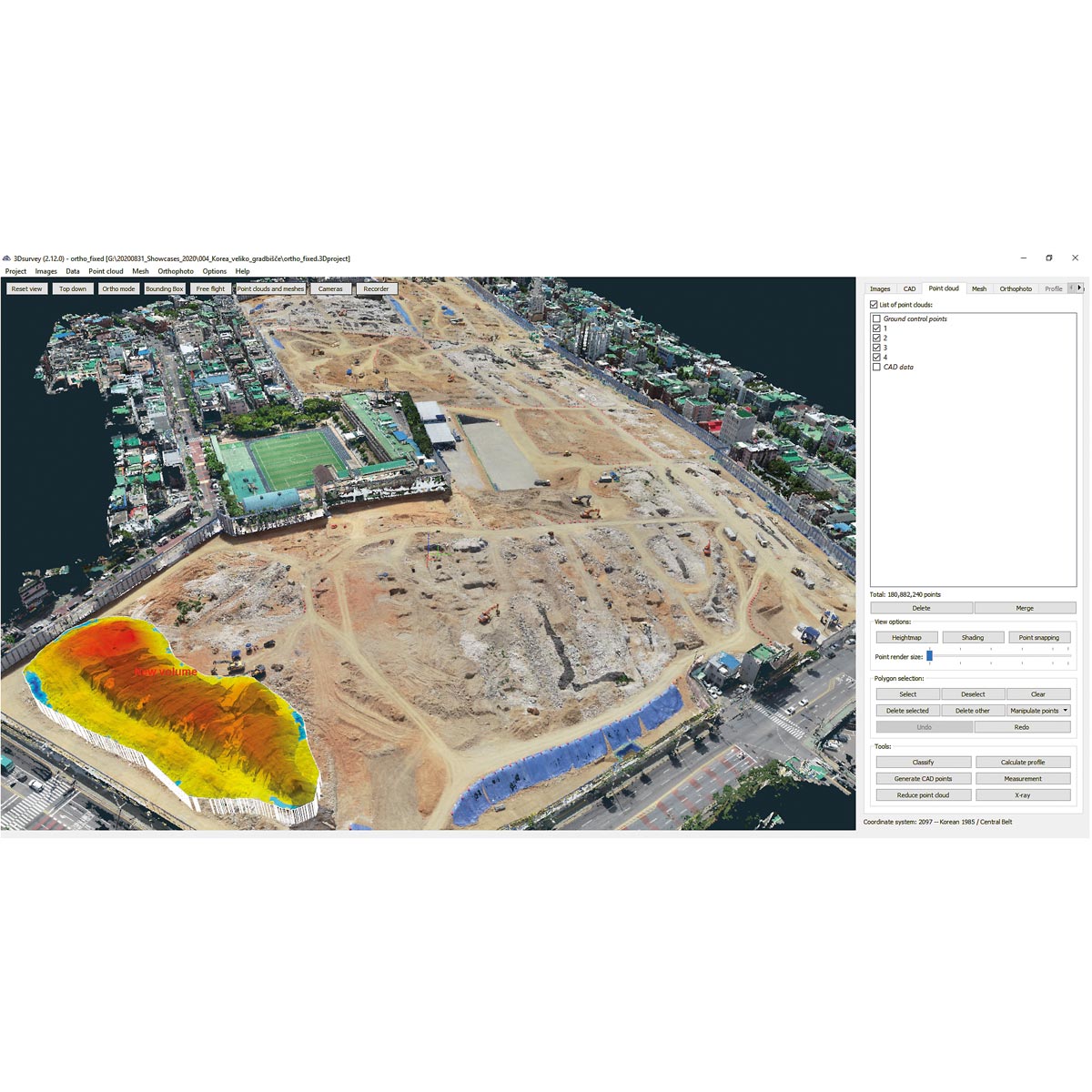 Photogrammetrie-Software 3Dsurvey 