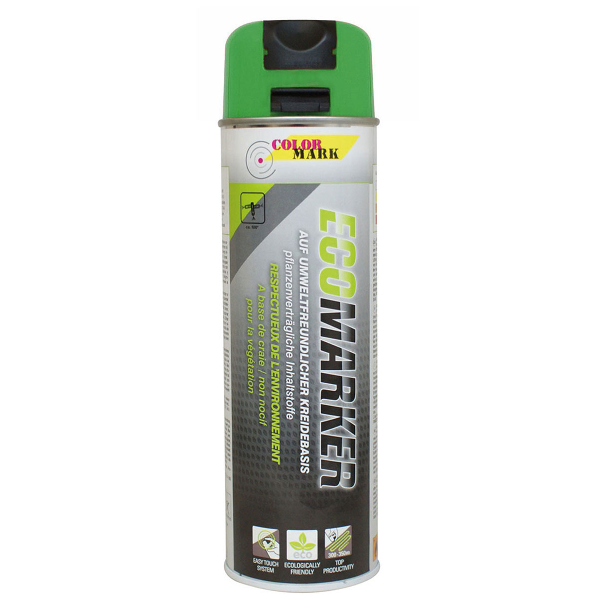 Markierfarbe "Ecomarker", grün Inhalt 500 ml - Kreidespray
