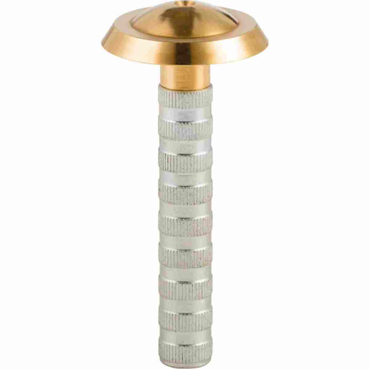 Mauerbolzen TGS 40/13, aus Messing Länge 60 mm, Kopf-Ø 40mm, Schaft-Ø 13 mm