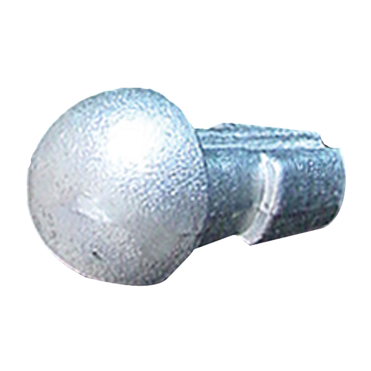 Höhenbolzen aus Silumin - Kugelkopf Kopf-Ø 30 mm, Länge 55 mm