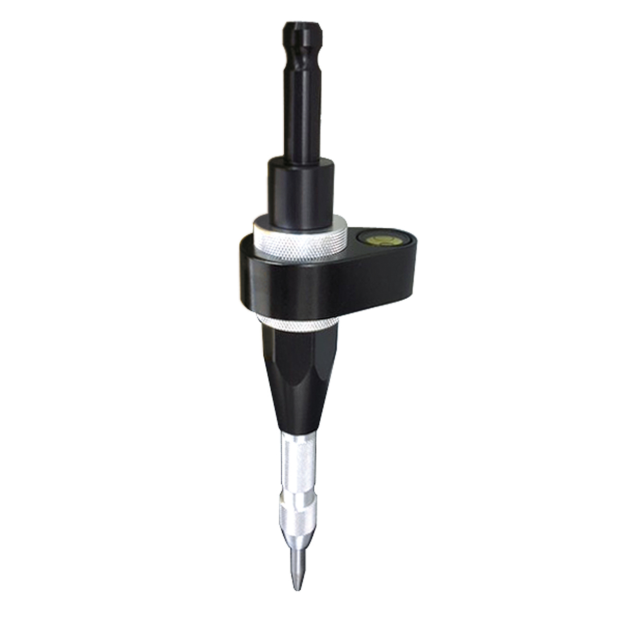 Absteck- und Markierspitze mit Leica-Aufnahme (Adapter 2080-00 ) und Libelle