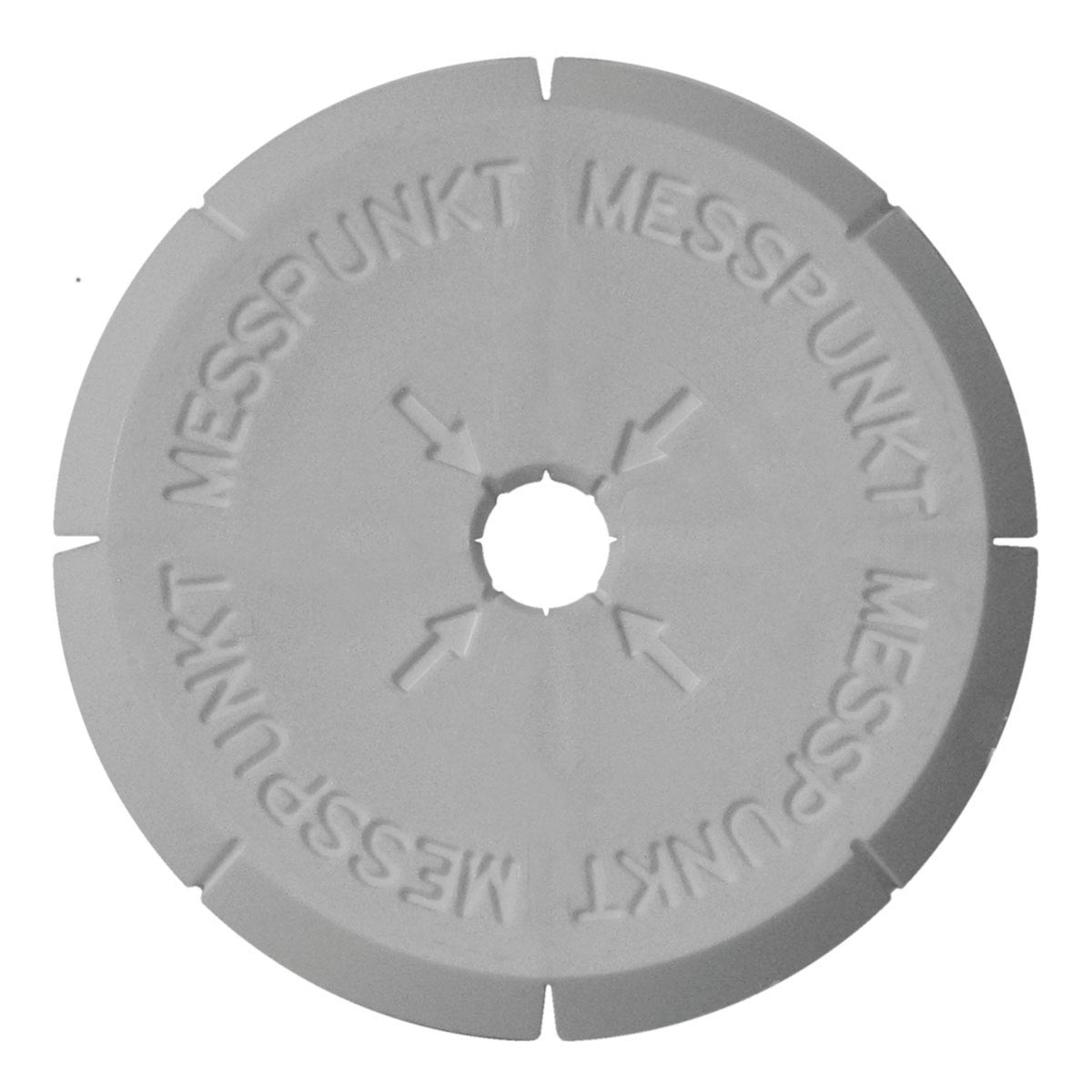 Klebemarke 4/4 - RSKM30 von Rothbucher Systeme, mit Messpunkt-Beschriftung Klebemarke 4/4 - RSKM30 von Rothbucher Systeme, mit Messpunkt-Beschriftung
