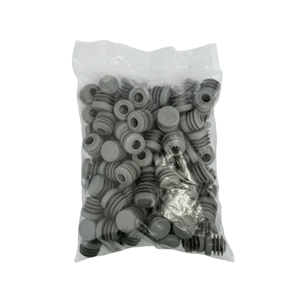 Abschluss-Stopfen GL 18 1/2" Ø 18 mm, grau