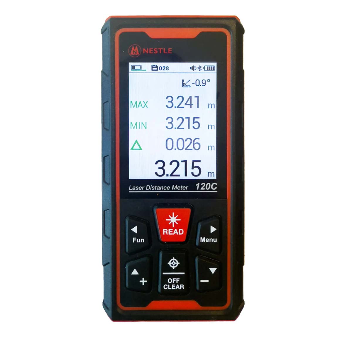 Laser Distanzmesser NDL-120C mit Kamera und grünem Laserpunkt von Nestle