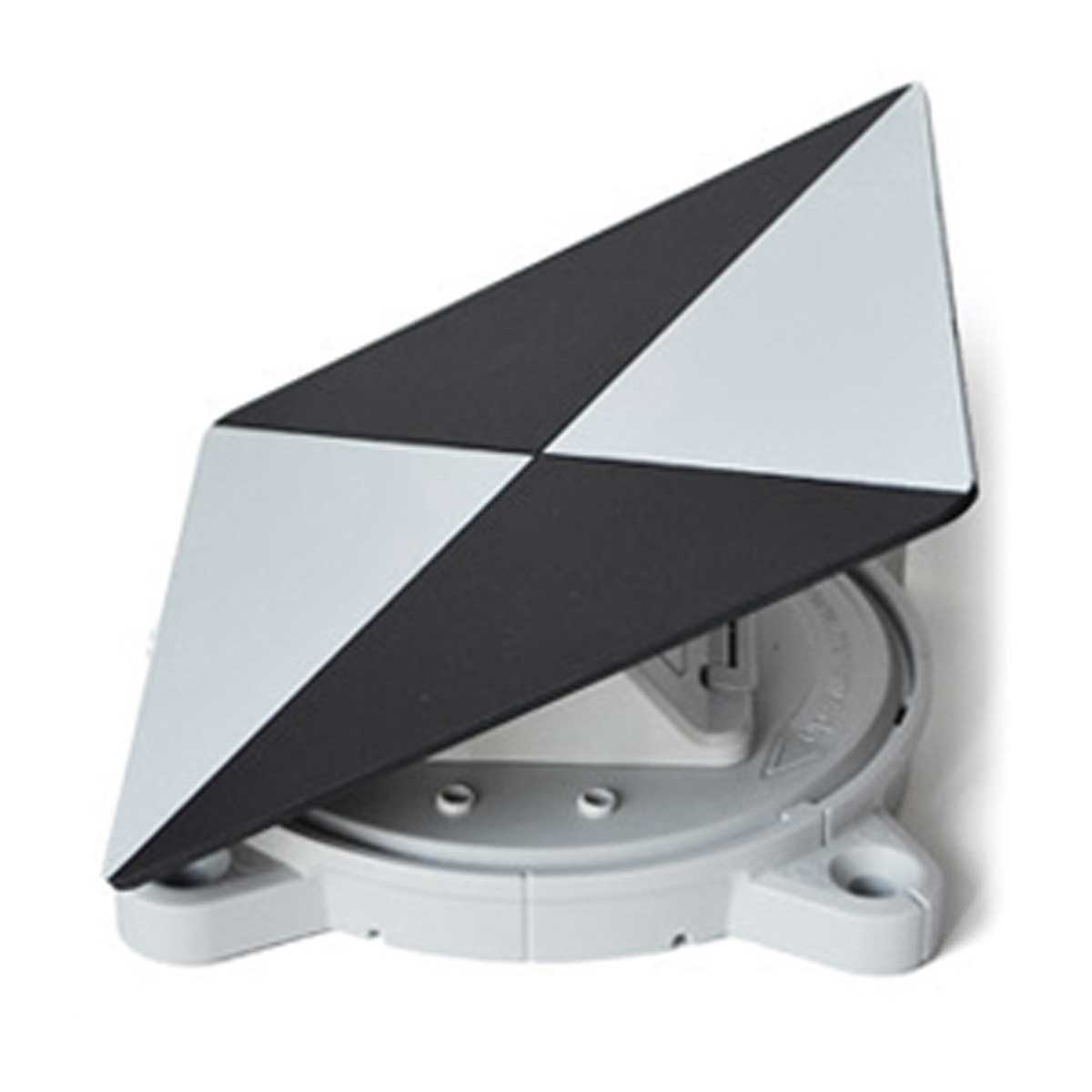 Die drehbare Laserscannermarke RSL-X90M mit schwarz-weißem Muster und Magnetbefestigung für hohe Präzision.