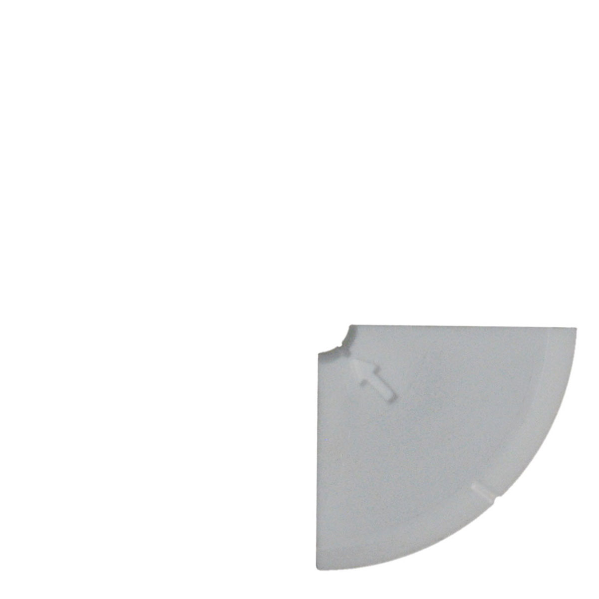 4/4 Klebemarken, weiß, Ø 80 mm ohne Beschriftung