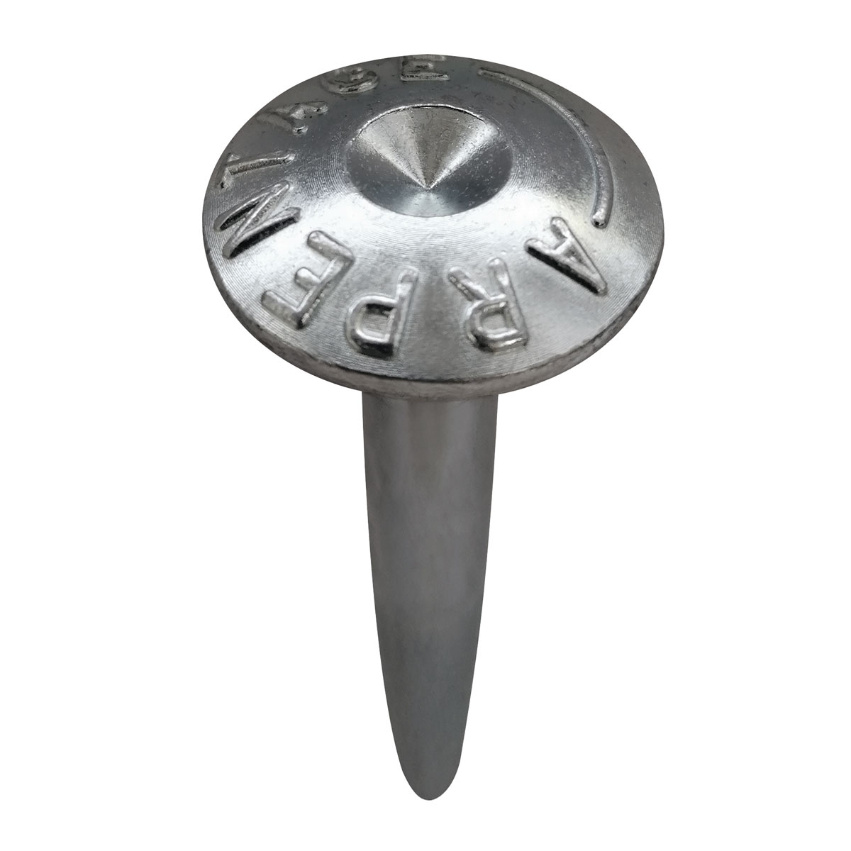 Superkopfbolzen, Länge 100mm, Aufschrift: ARPENTAGE