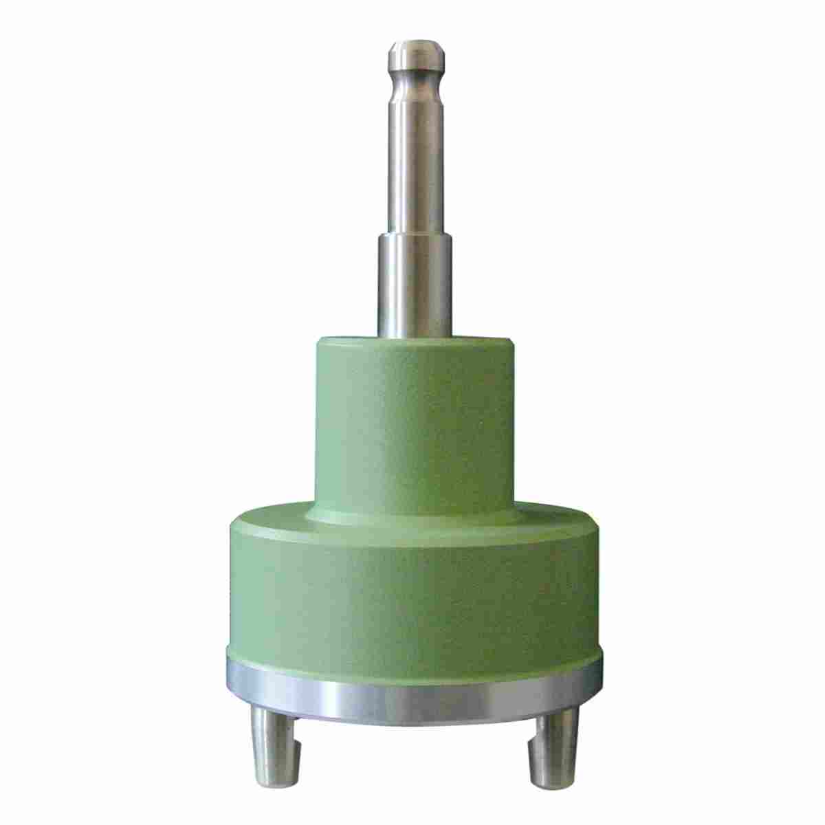 Dreifuß-Adapter m. Wild-Steckzapfen nicht drehbar, ohne optisches Lot, grün