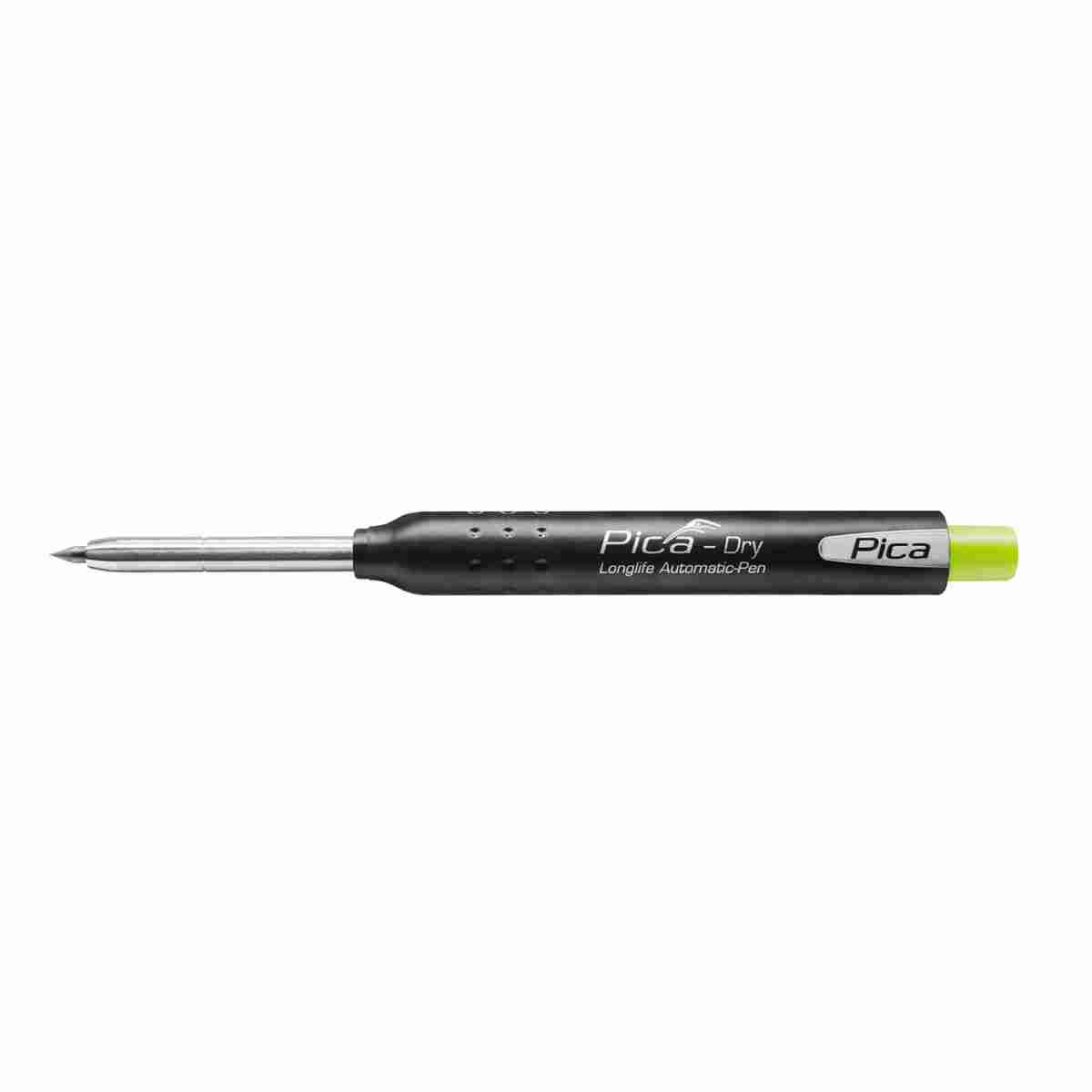 PICA - DRY - Tieflochmarker mit Graphit-Mine 2B - Ø 2,8 mm, schwarz