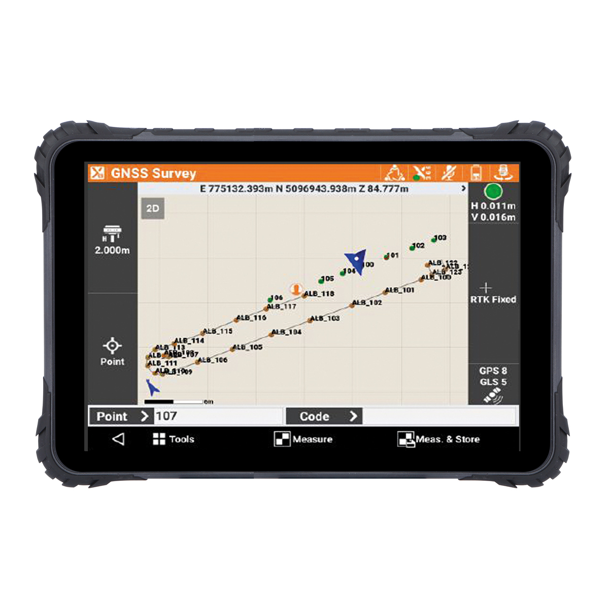 MDT865 8 Zoll - Android Tablet von Topicon