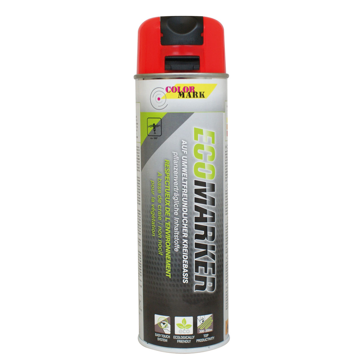 Markierfarbe "Ecomarker", rot Inhalt 500 ml - Kreidespray