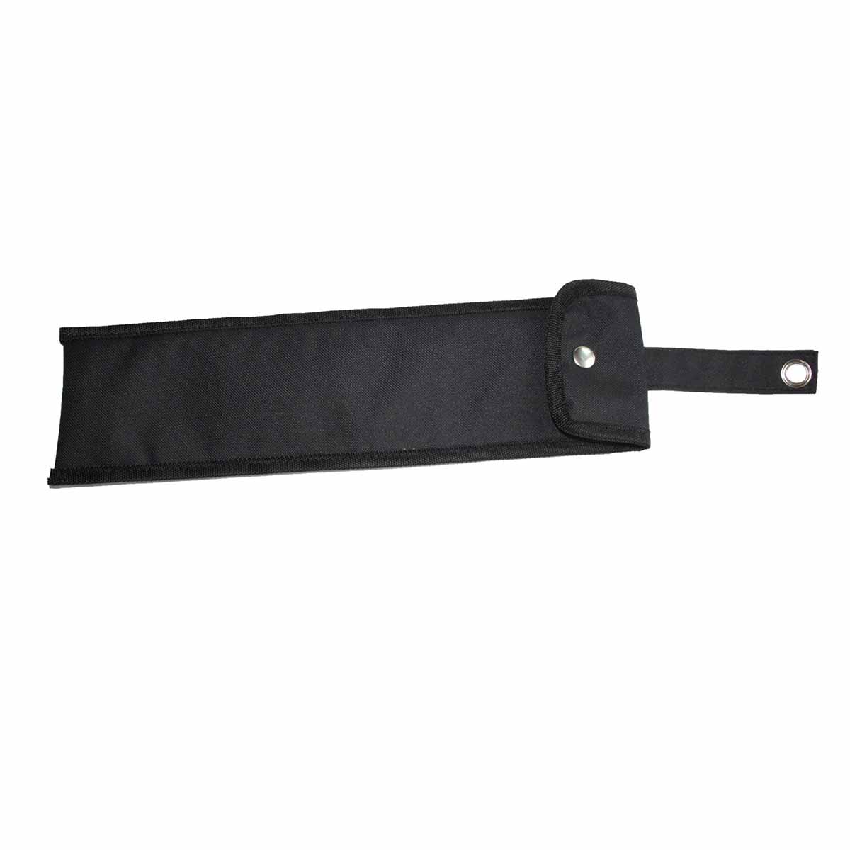 Schwarze Schutztasche mit Druckknopflasche für den DIGIT-Winkelmesser.