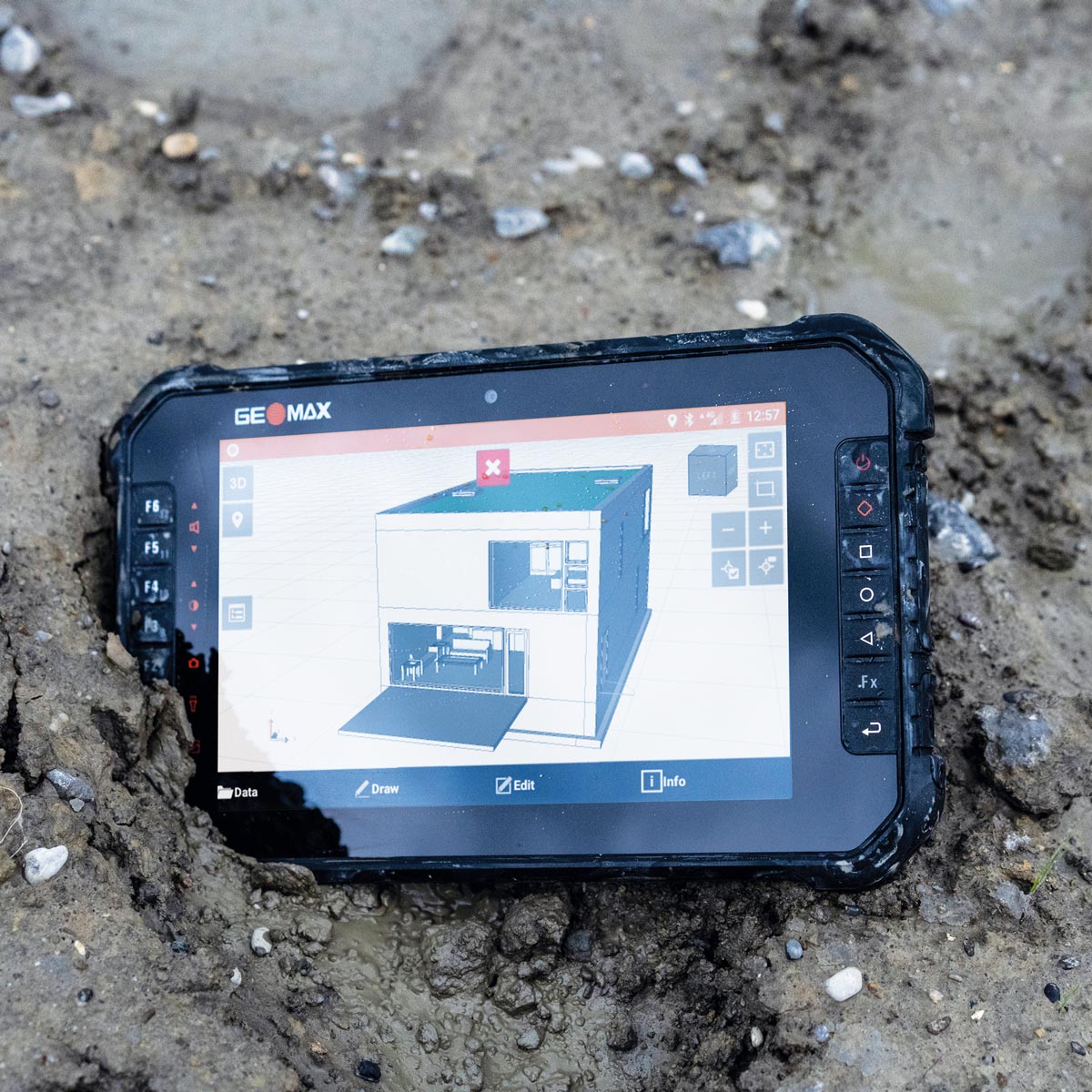 Rugged Tablet Zenius 08 mit 8-Zoll-Touchscreen für Android von GeoMax