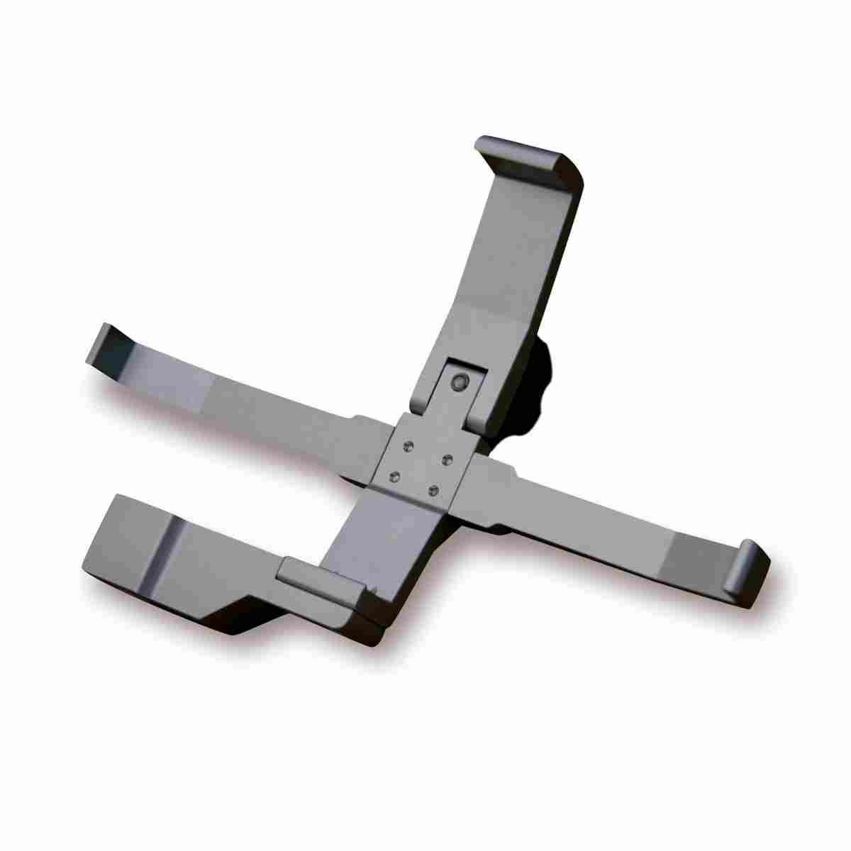 Halterung Qpad X8 mit 5/8 Zoll Innengewinde zum Aufschrauben auf GPS Stab