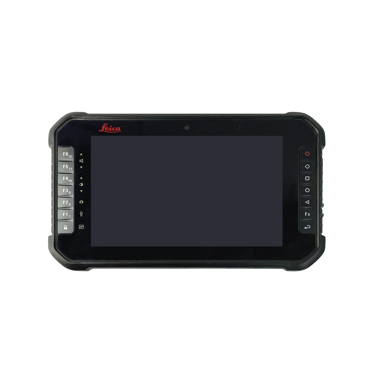 Robustes Tablet zur intuitiven Bedienung des Leica iCON iCS50 Systems und Anzeige von Baudaten.