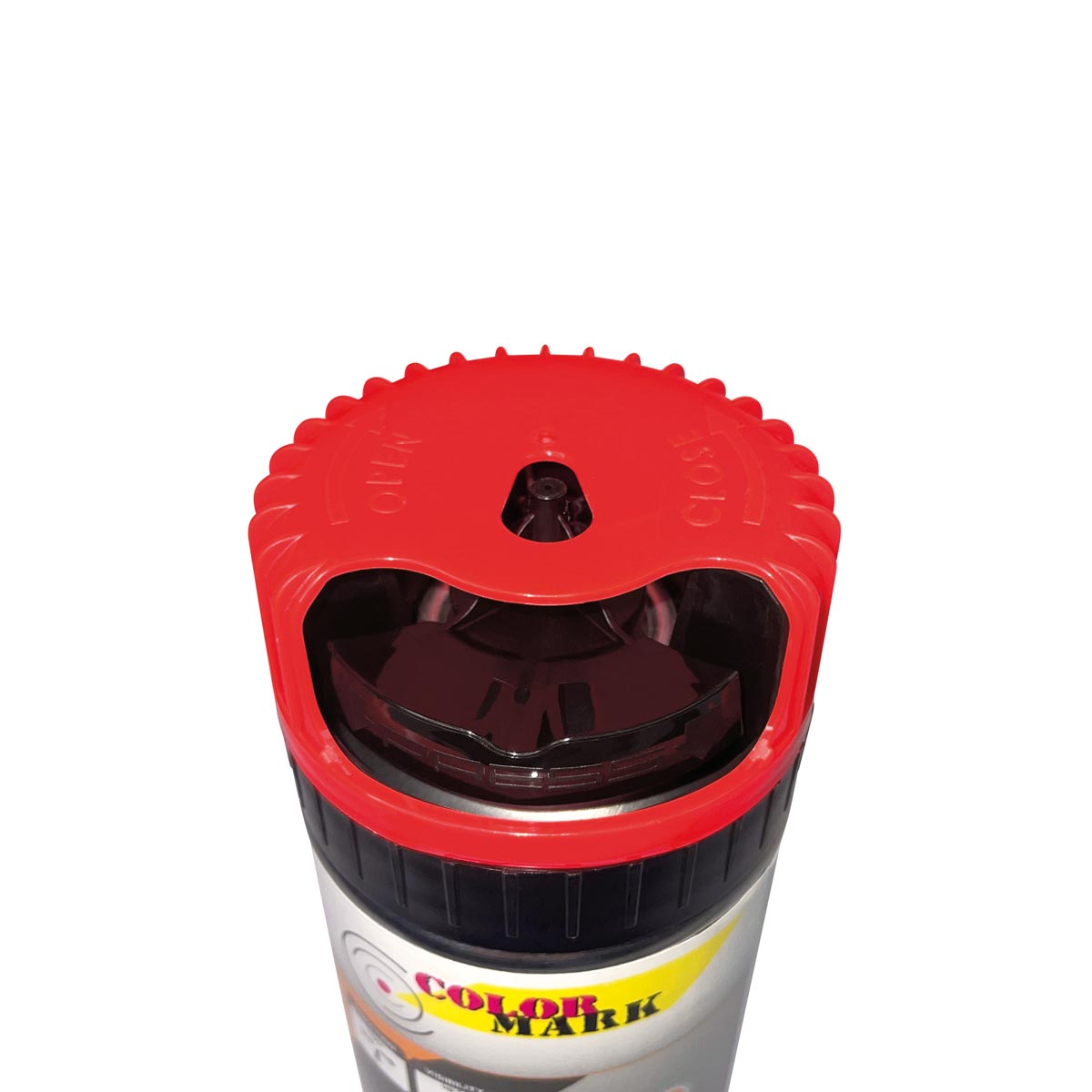 SPRAYTOOL - Baumarkierfarbe leuchtrot (neonrot) mit Sicherheitskappe, 500 ml