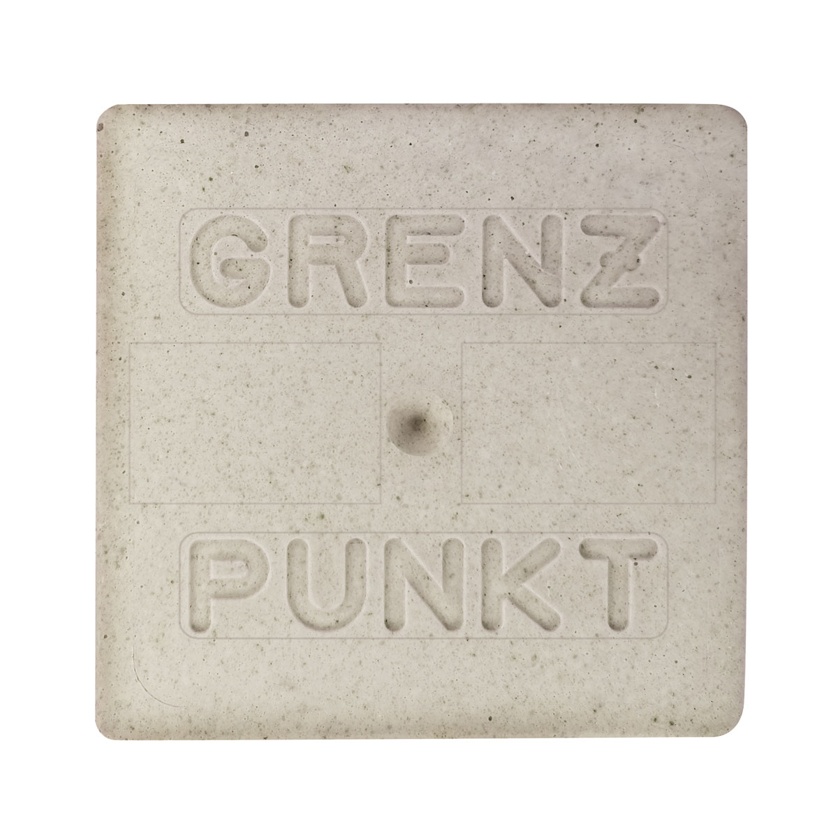 Rohrmarken, lose Spitze, weiß, Grenzpunkt Kopfgr. 100x100x90 mm, Länge 600 mm